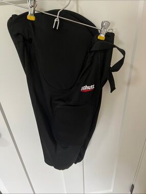 Schutt Varsity Football Pants with Built-In Pads Black M